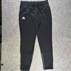 Adidas Team issue Tapered Women's Black AEROREADY Sweatpants Jogger Track Pant L